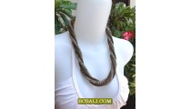Wrap Seeds Multy Beaded Necklace New Model 2013